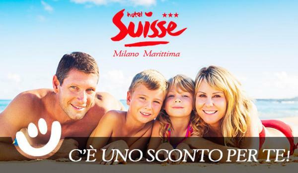 Hotel Suisse Milano Marittima Exterior foto
